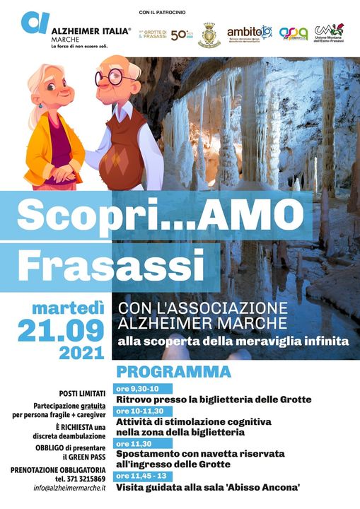 “Scopri…AMO Frasassi”: alla scoperta della meraviglia infinita.