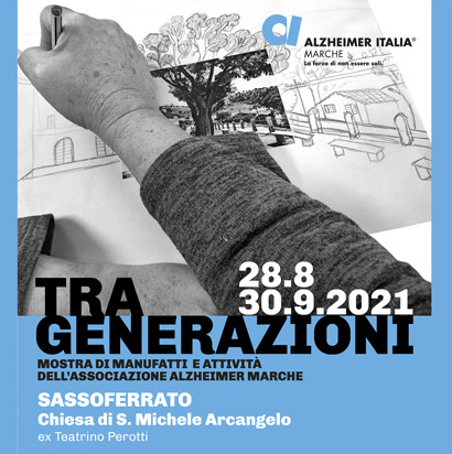 “Tra generazioni”, mostra di manufatti e attività dell’Associazione Alzheimer Marche